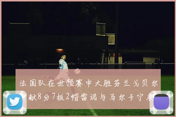 法国队在世预赛中大胜芬兰戈贝尔贡献8分7板2帽雷诺与马尔卡宁表现抢眼